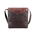Hand Stained Calf Leather Messenger Bag